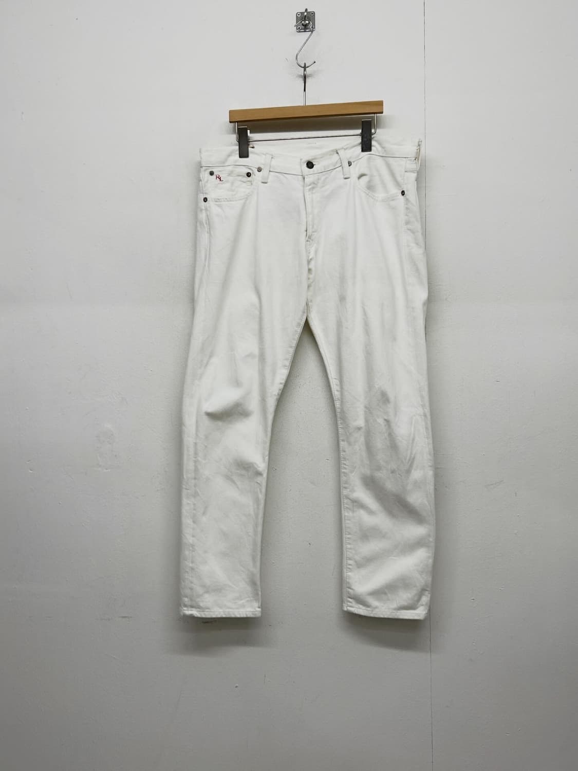 폴로 랄프로렌 화이트 데님 팬츠 상품이미지1