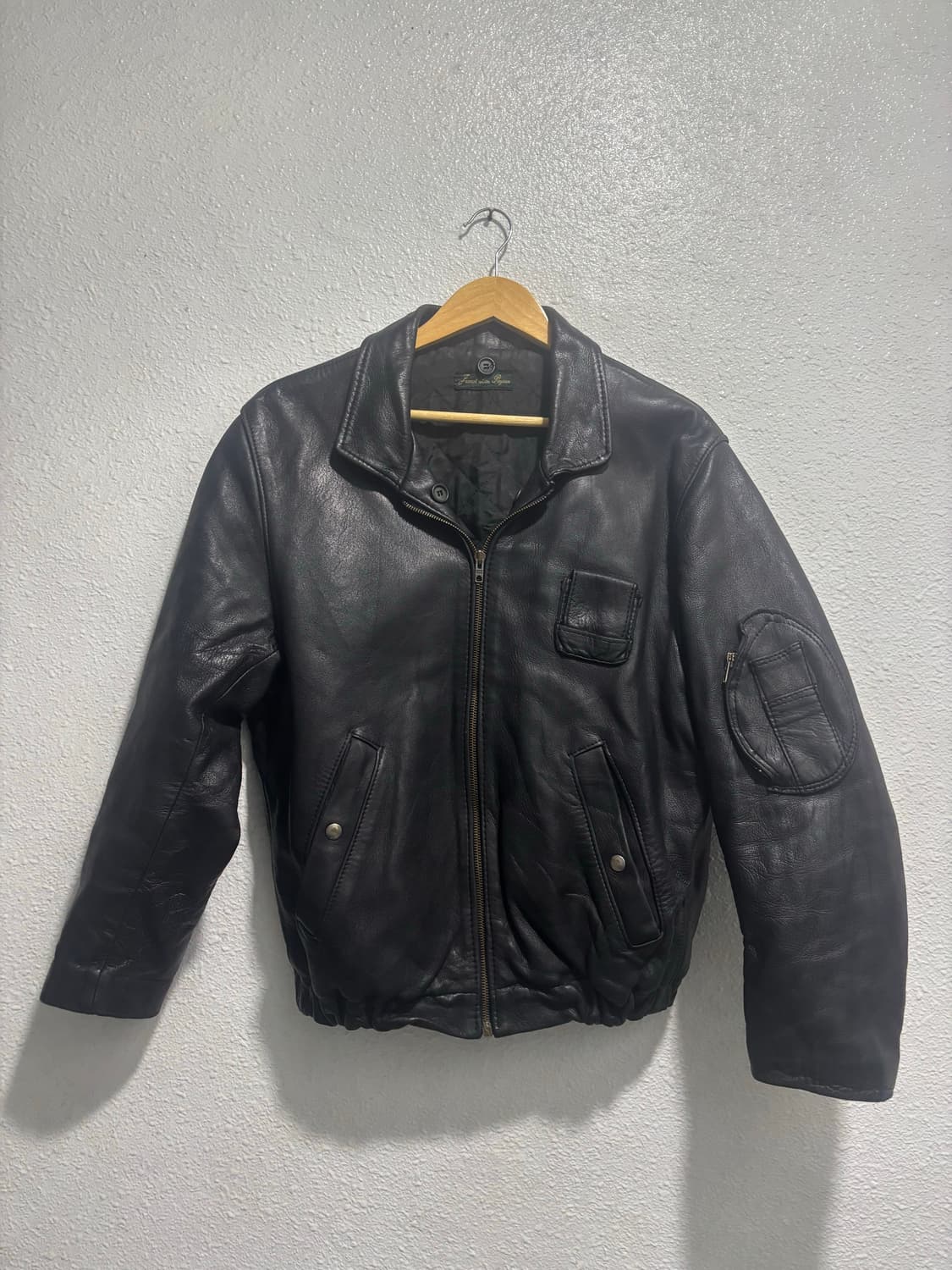 프랑스군 파일럿 레더 자켓 상품이미지1