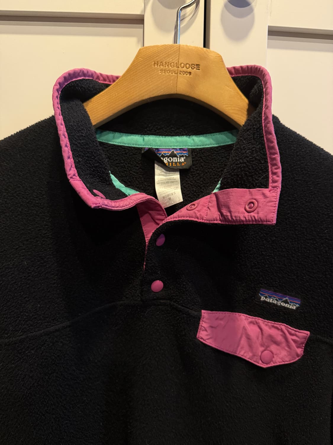 파타고니아 신칠라 블랙핑크 m 상품이미지2