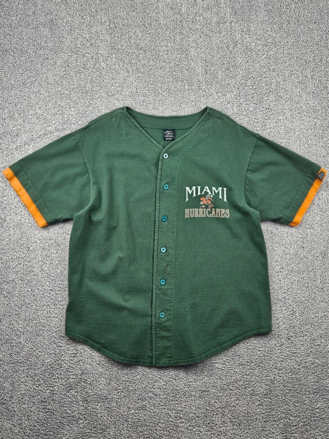 USA 살렘스포츠웨어 마이애미 허리케인스 풋볼 져지 ( L )/11809 상품이미지2