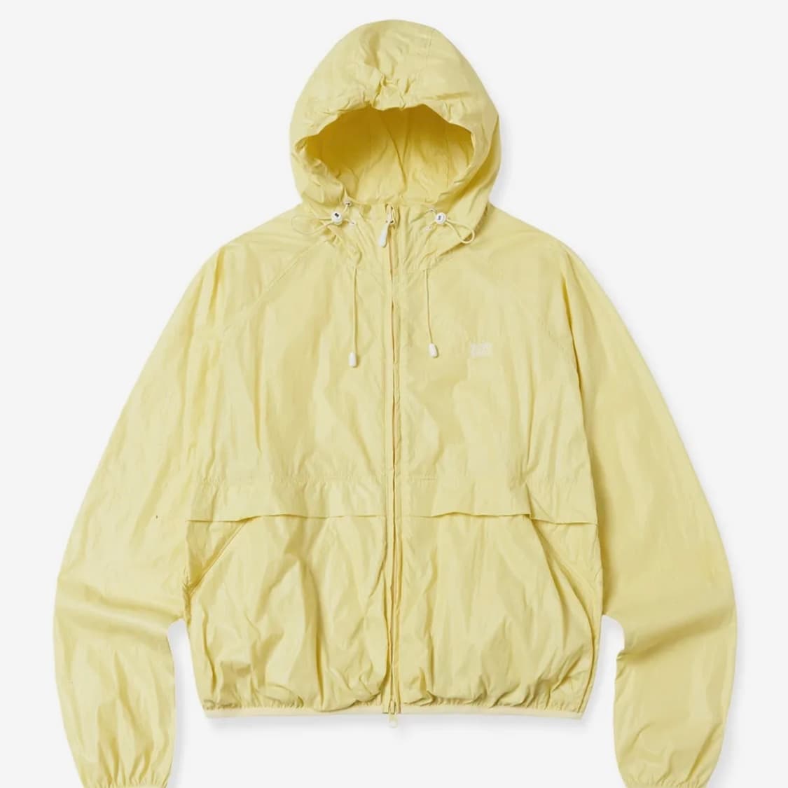 W TAG PACKABLE WINDBREAKER - LEMON 상품이미지2
