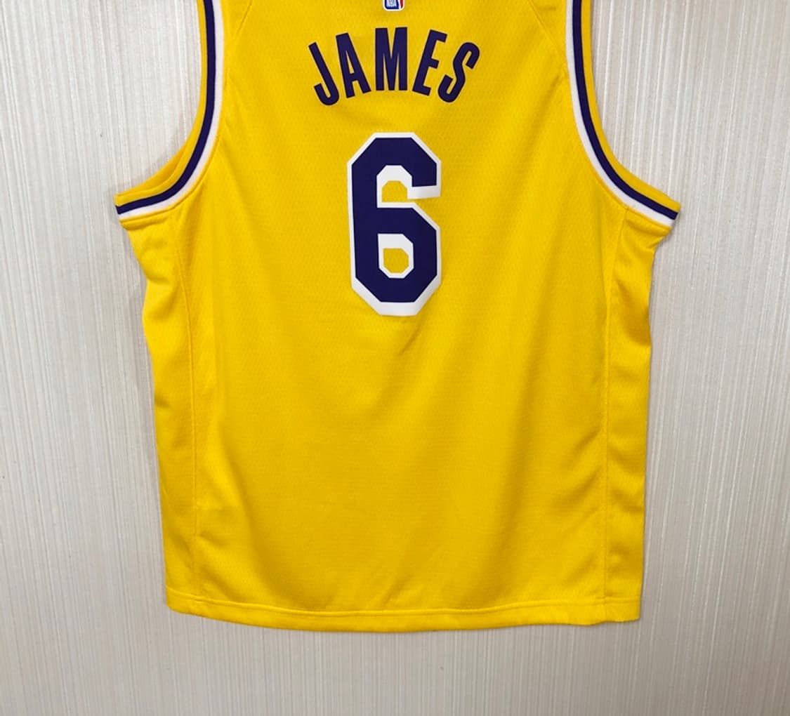 NBA 나이키 LA레이커스 스윙맨져지 유스L(14-16) #6 르브론 상품이미지10