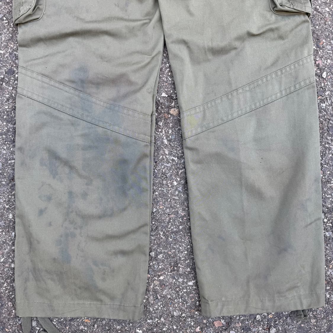 VTG JPN 사선 라인 카고 팬츠 상품이미지8