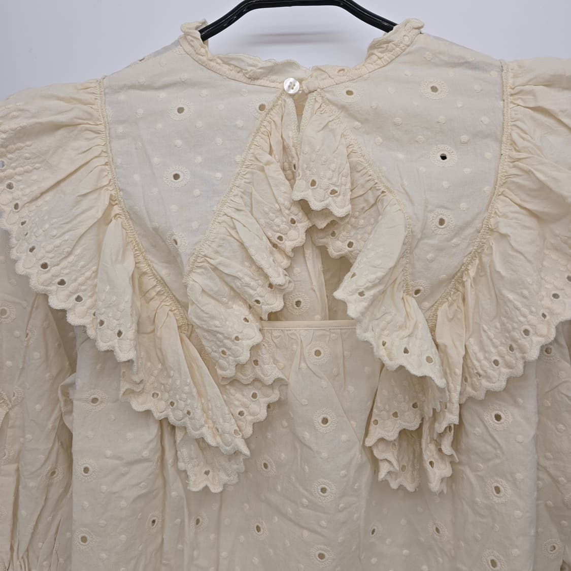 MOUSSY 레이스 러플 빈티지 블라우스 상품이미지10