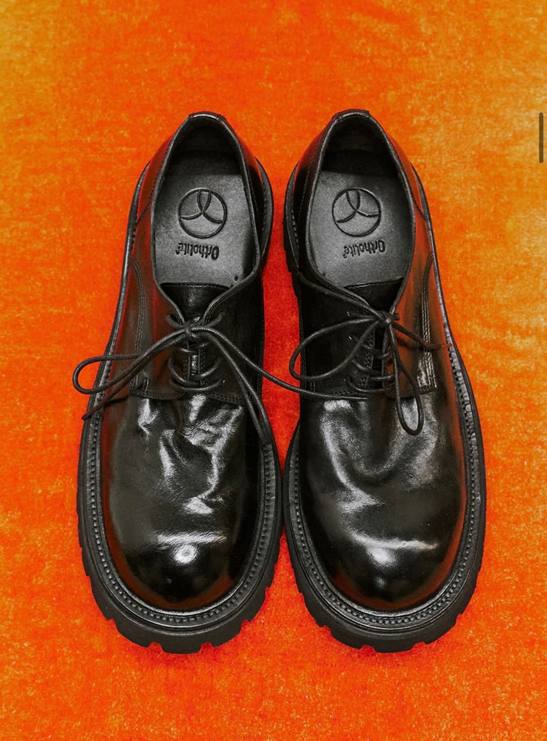 야세 / 6.5cm 페더 코만도솔 홀스하이드 더비 슈즈 260사이즈 상품이미지4