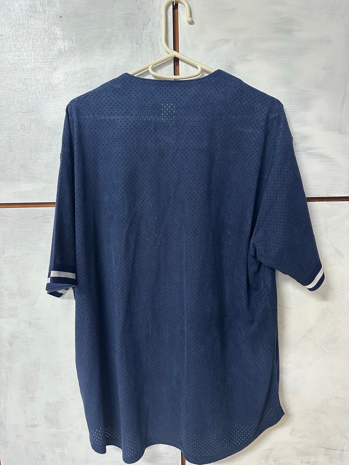 슈프림 울트라스웨이드 베이스볼 저지 네이비 S 상품이미지2