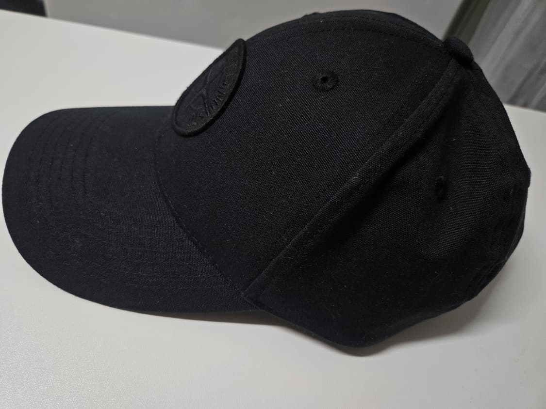 스톤 아일랜드(Stone Island)와펜 로고 볼캡  블랙 상품이미지3
