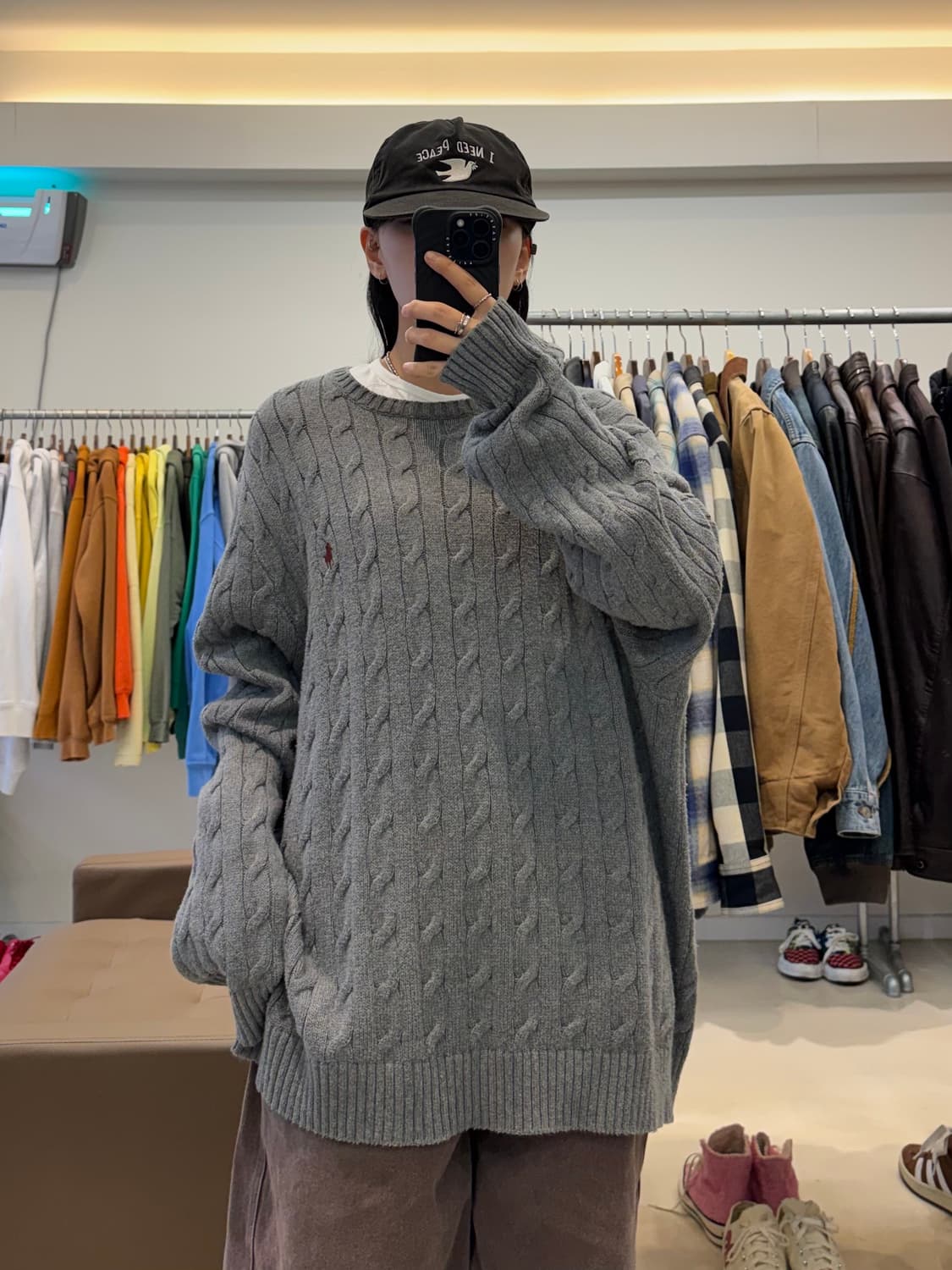 폴로 랄프로렌 꽈배기 니트 상품이미지5