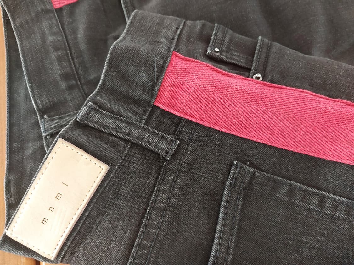 mnml  사이드라인 데님 팬츠 29사이즈 두벌 일괄 택포3만9천원 상품이미지4