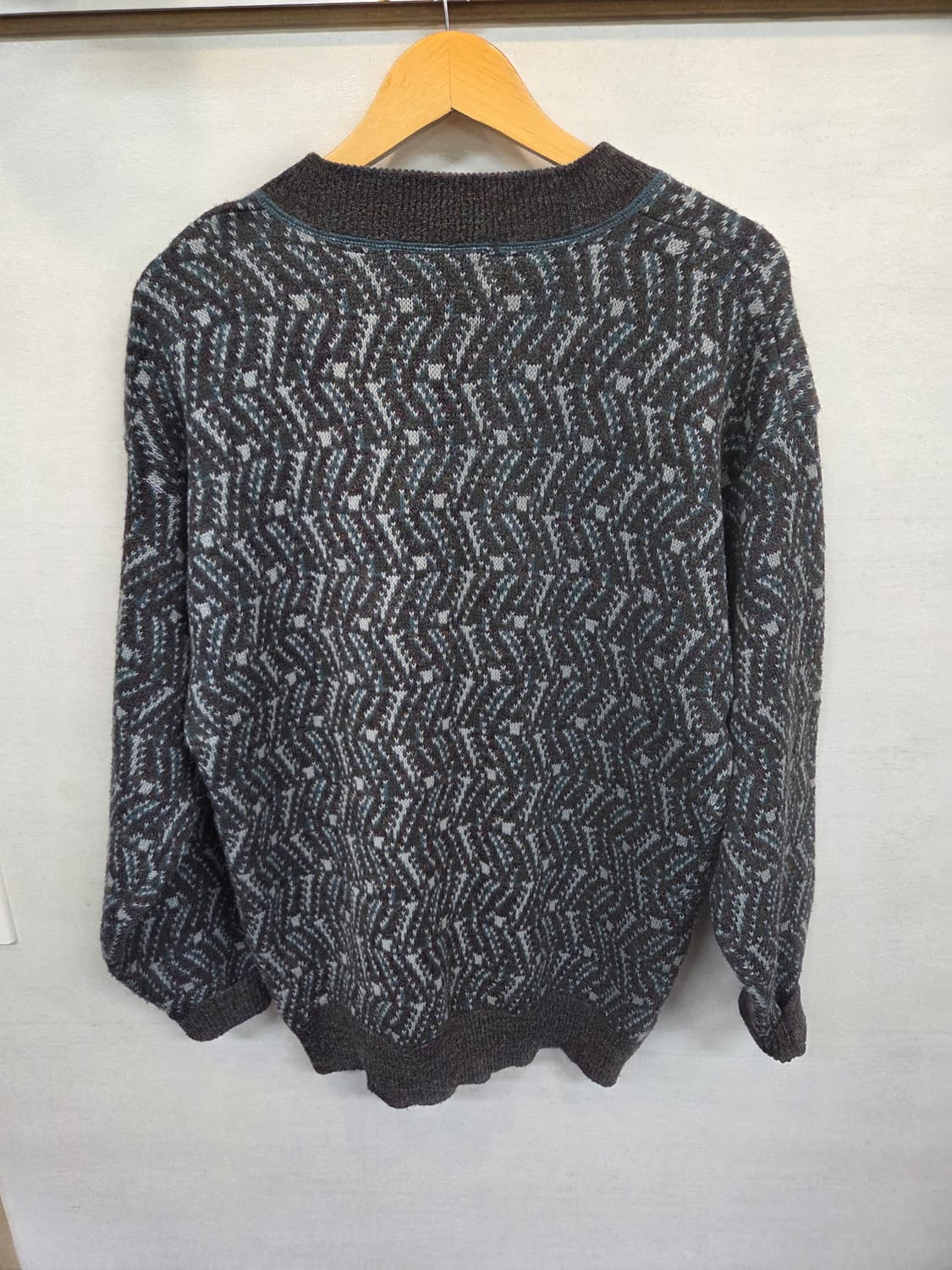 빈티지 zeppelin 90s 헨리넥 니트 xl 상품이미지2