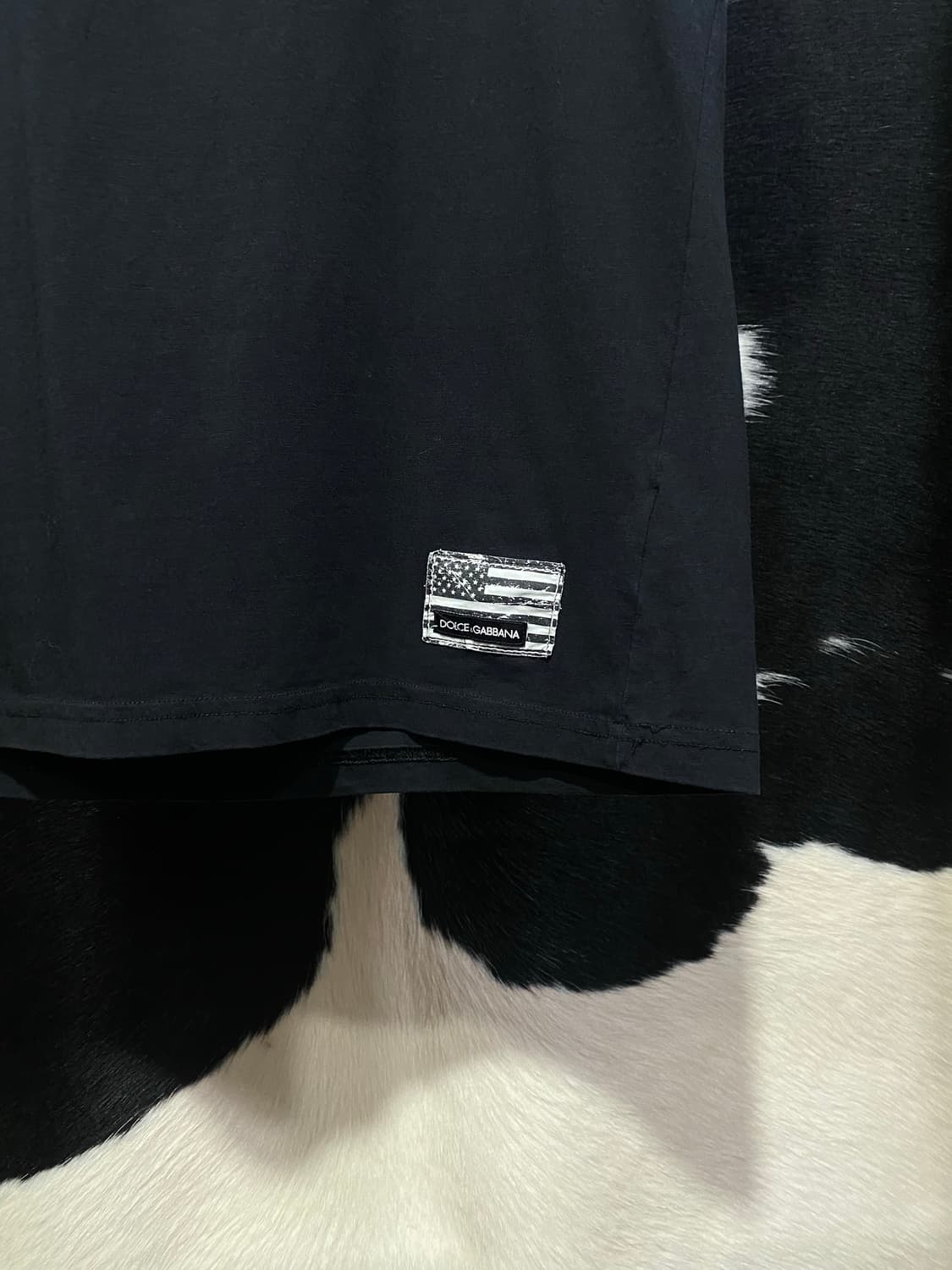 Dolce&Gabbana 로고패치 디테일  링거티셔츠 상품이미지4