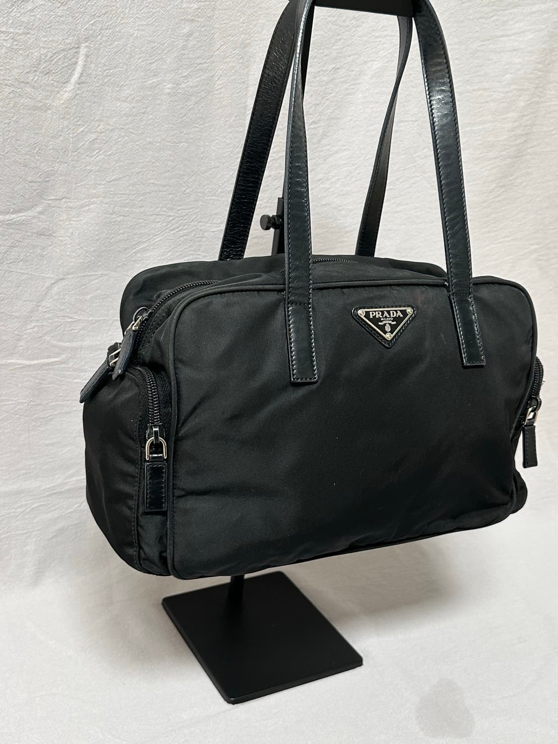 프라다 포코노 나일론 숄더백 토트백 바게트백 y2k 상품이미지2