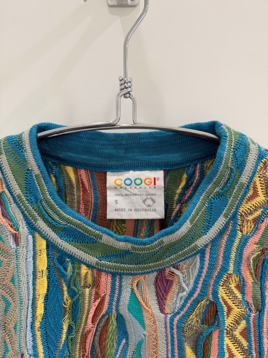 80's COOGI 코튼 스웨트 상품이미지2