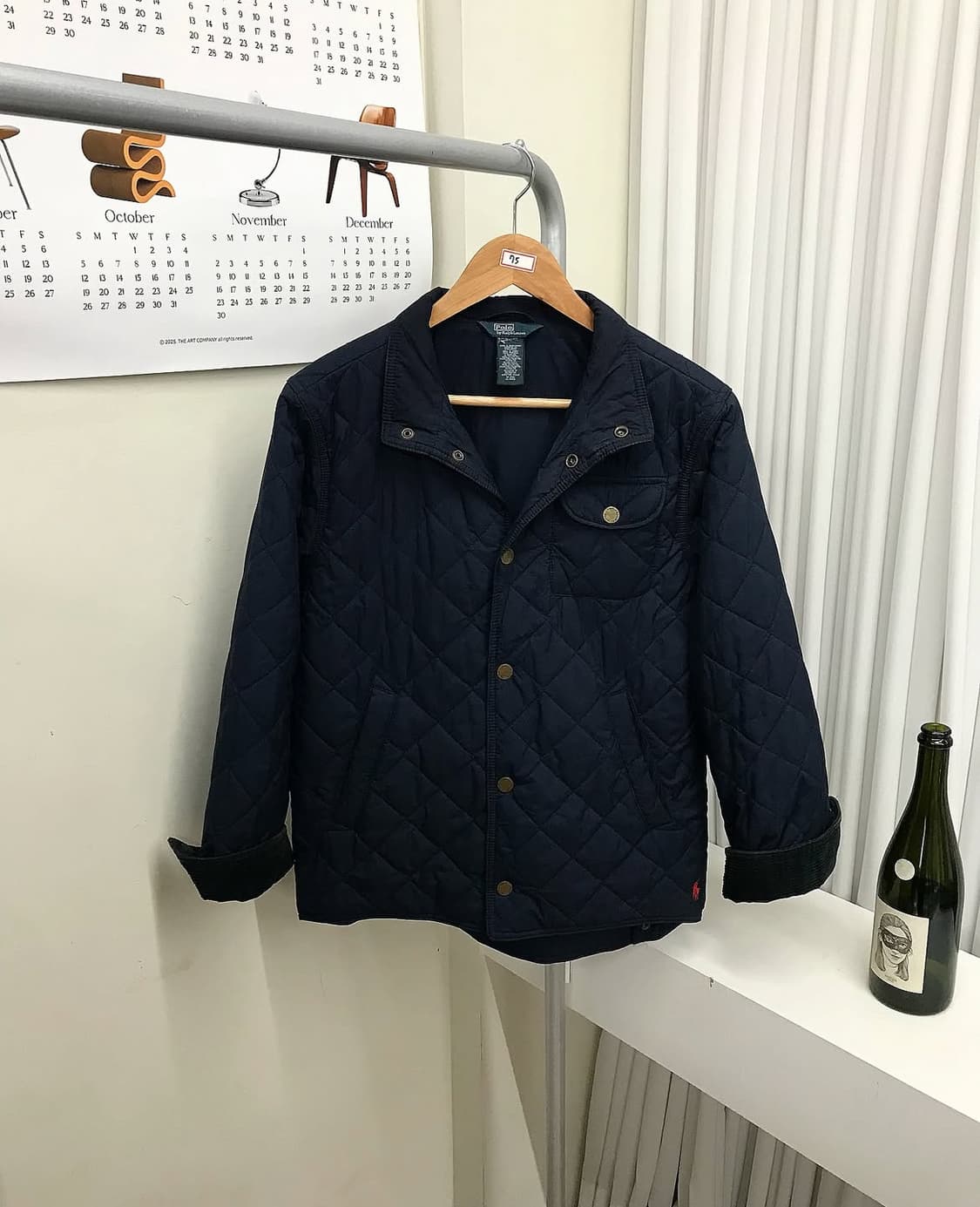 폴로 퀼팅 자켓 상품이미지1