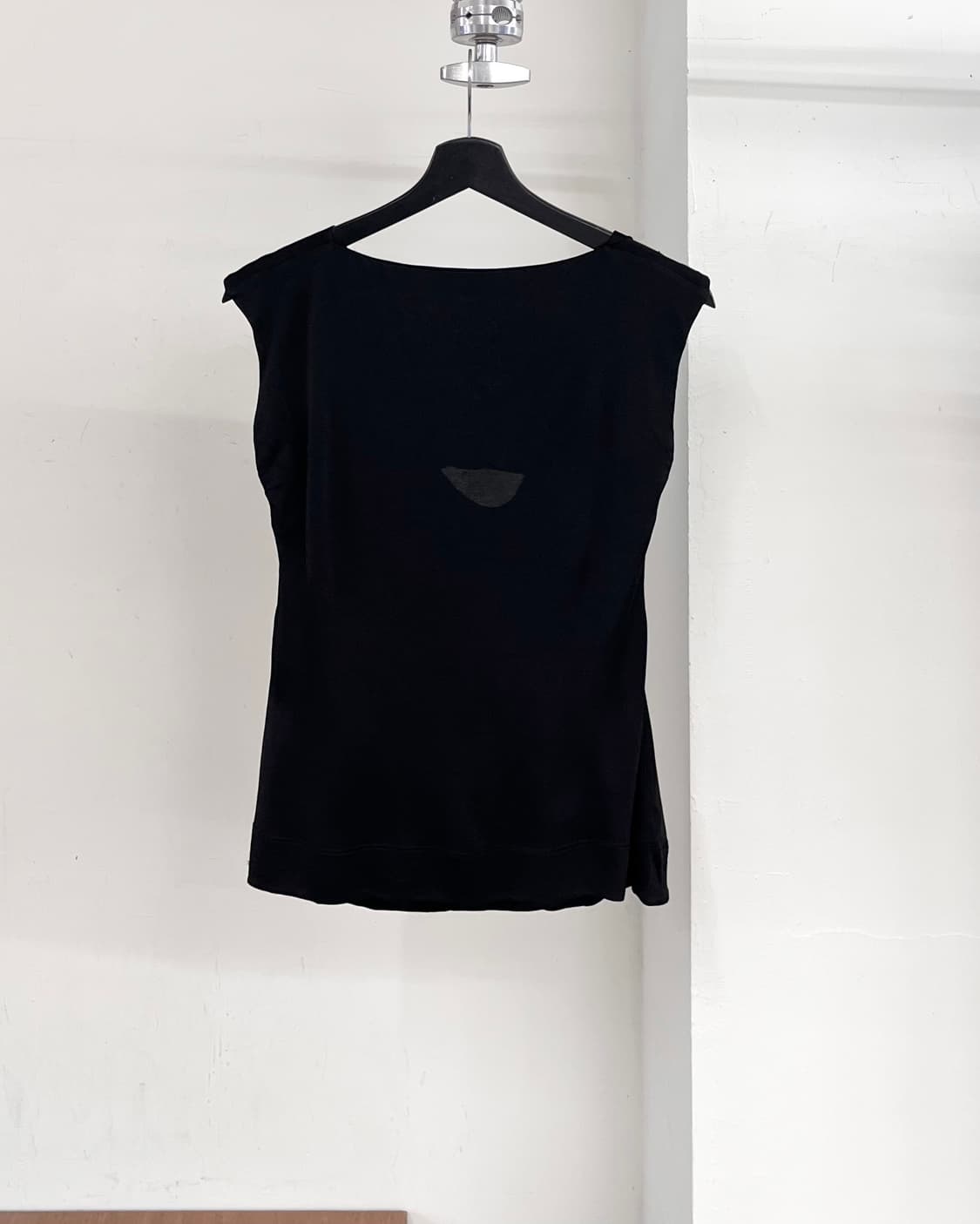 비비안 웨스트우드 레드라벨 블랙 드레이프 슬리브리스 상품이미지6