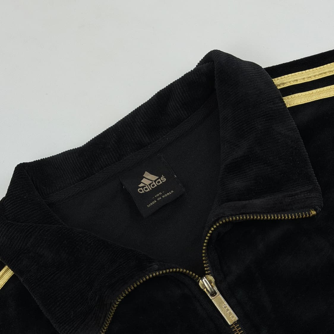 아디다스 올드스쿨 벨벳 검골 져지 상품이미지4