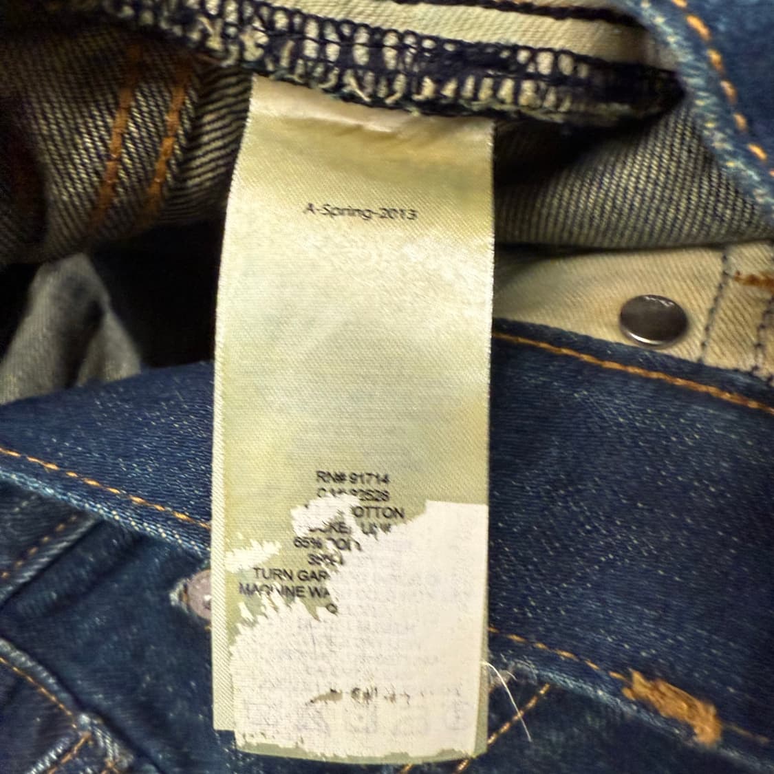 [정품] 아르마니 익스체인지 청바지 데님 팬츠 b10 상품이미지6