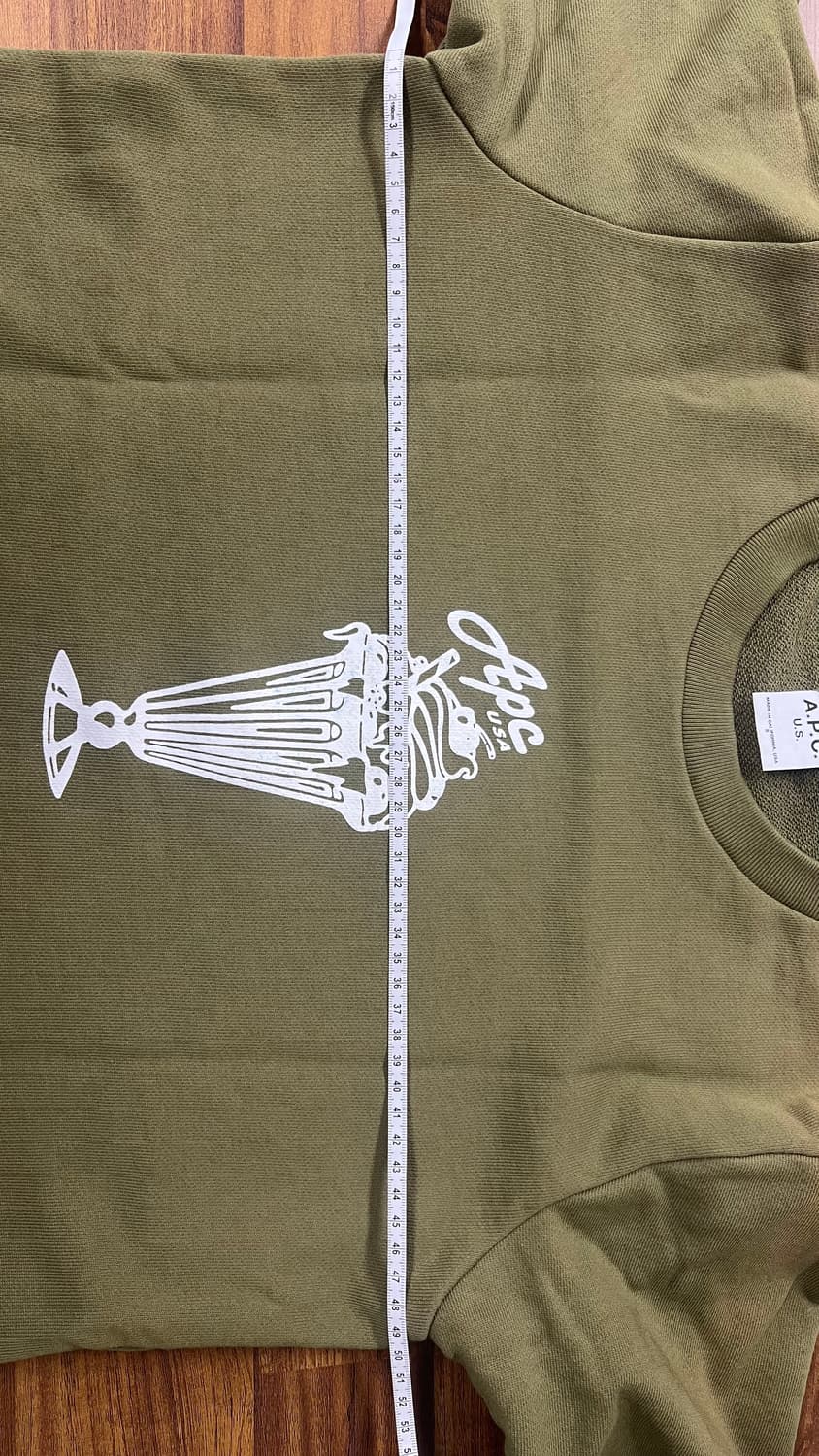 APC US 그래픽 맨투맨 상품이미지7