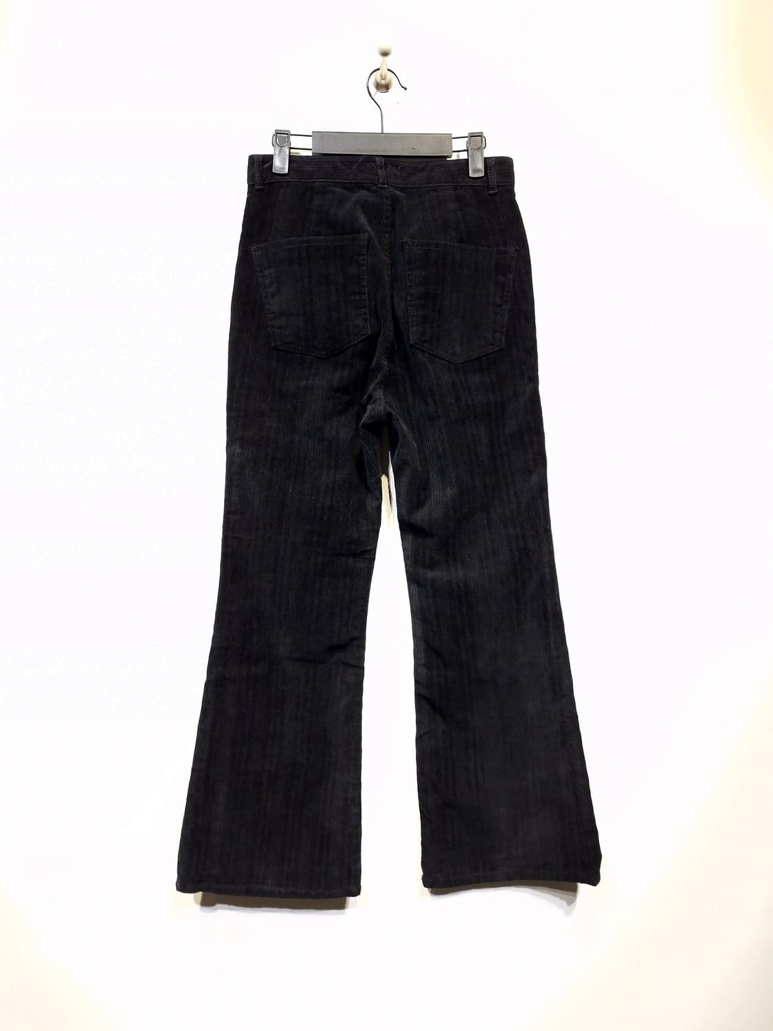 모이아 부츠컷 코듀로이 팬츠 블랙_1 상품이미지5