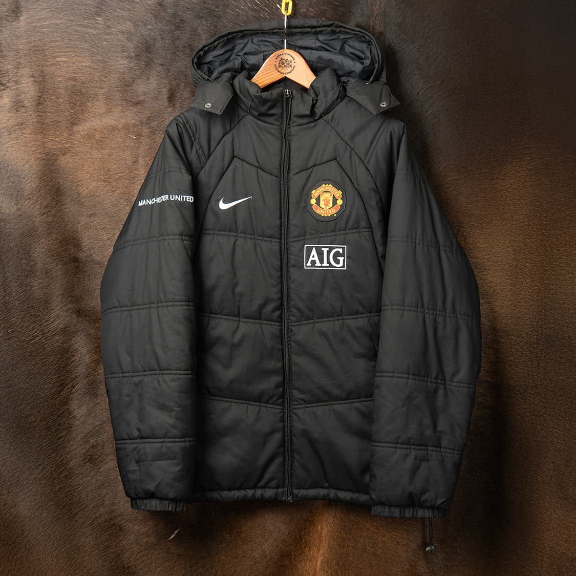 [L] 00s 나이키 맨체스터 유나이티드 벤치 자켓  상품이미지1