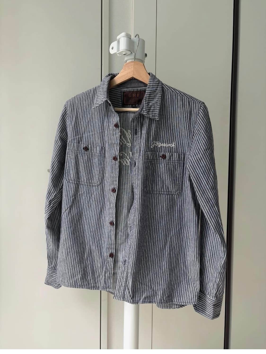 GRF Arch Logo Stripe Shirt 상품이미지3