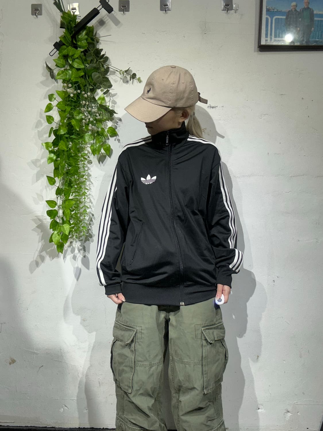 아디다스 블랙 파이어버드 화이트 삼선 트랙탑 져지 S 상품이미지2