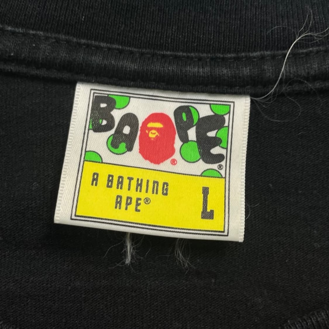 100 베이프 네온 반팔티  상품이미지3