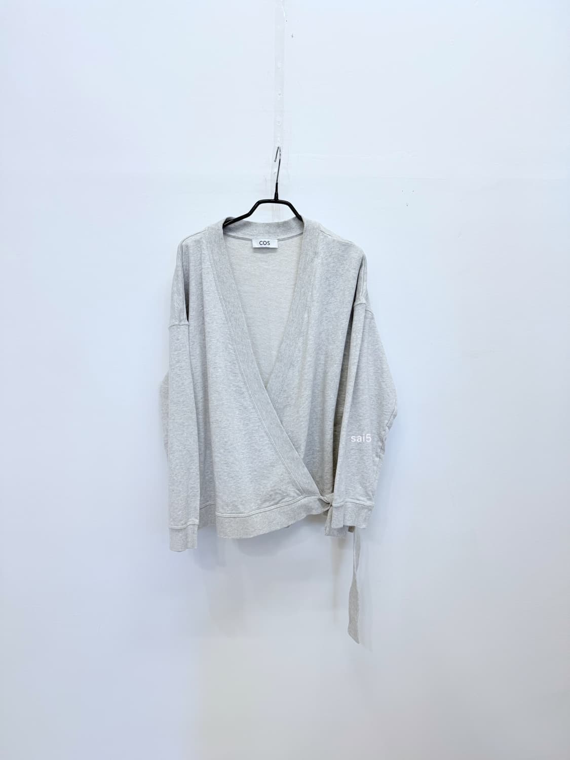 COS 코스 면 랩 가디건  상품이미지2