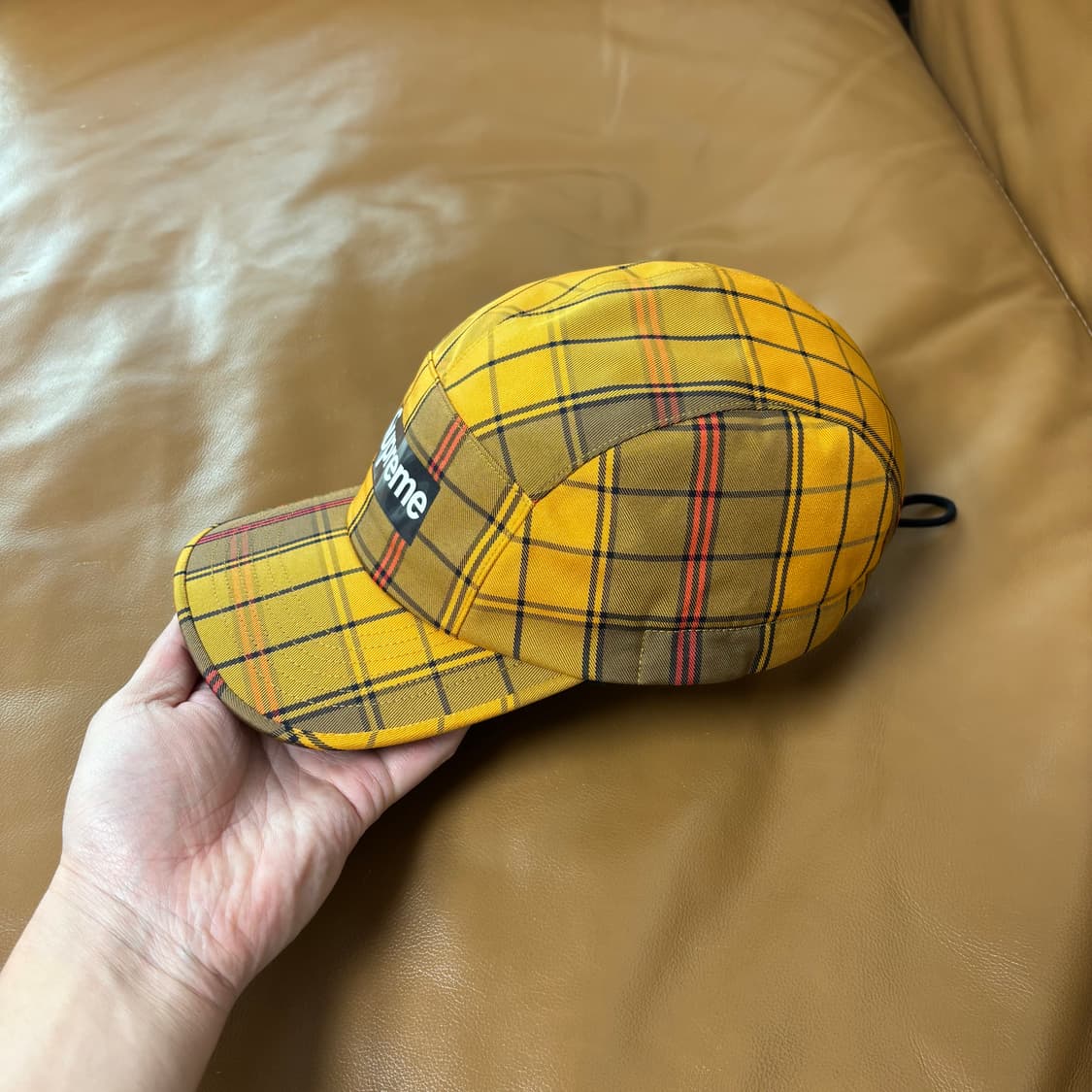 슈프림 캠프캡 모자 박스로고 고어텍스 체크 상품이미지5