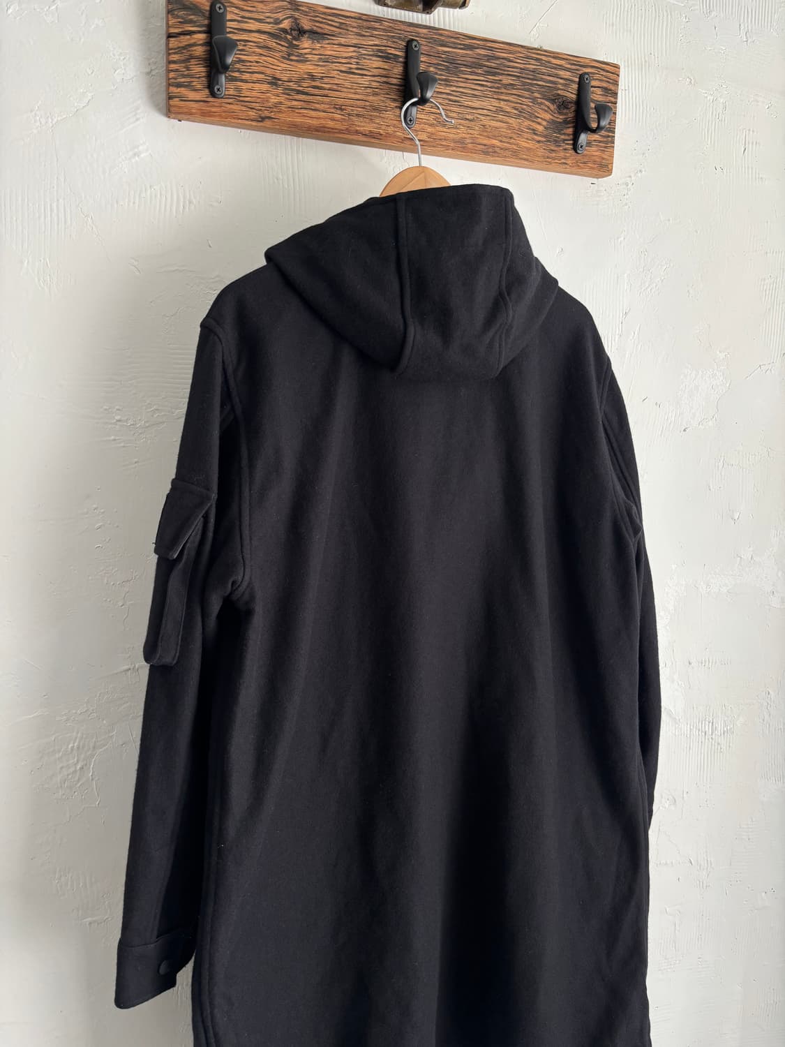 C.P. Company CP 컴퍼니 후드 롱 울 코트 상품이미지9