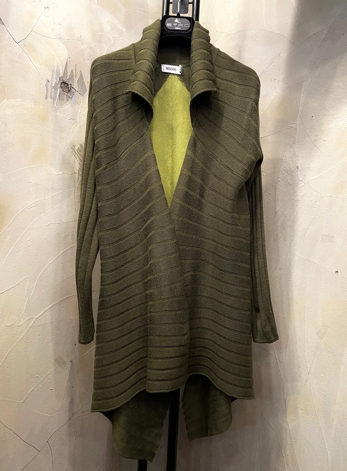 모스키노 언발란스 울 가디건 상품이미지3