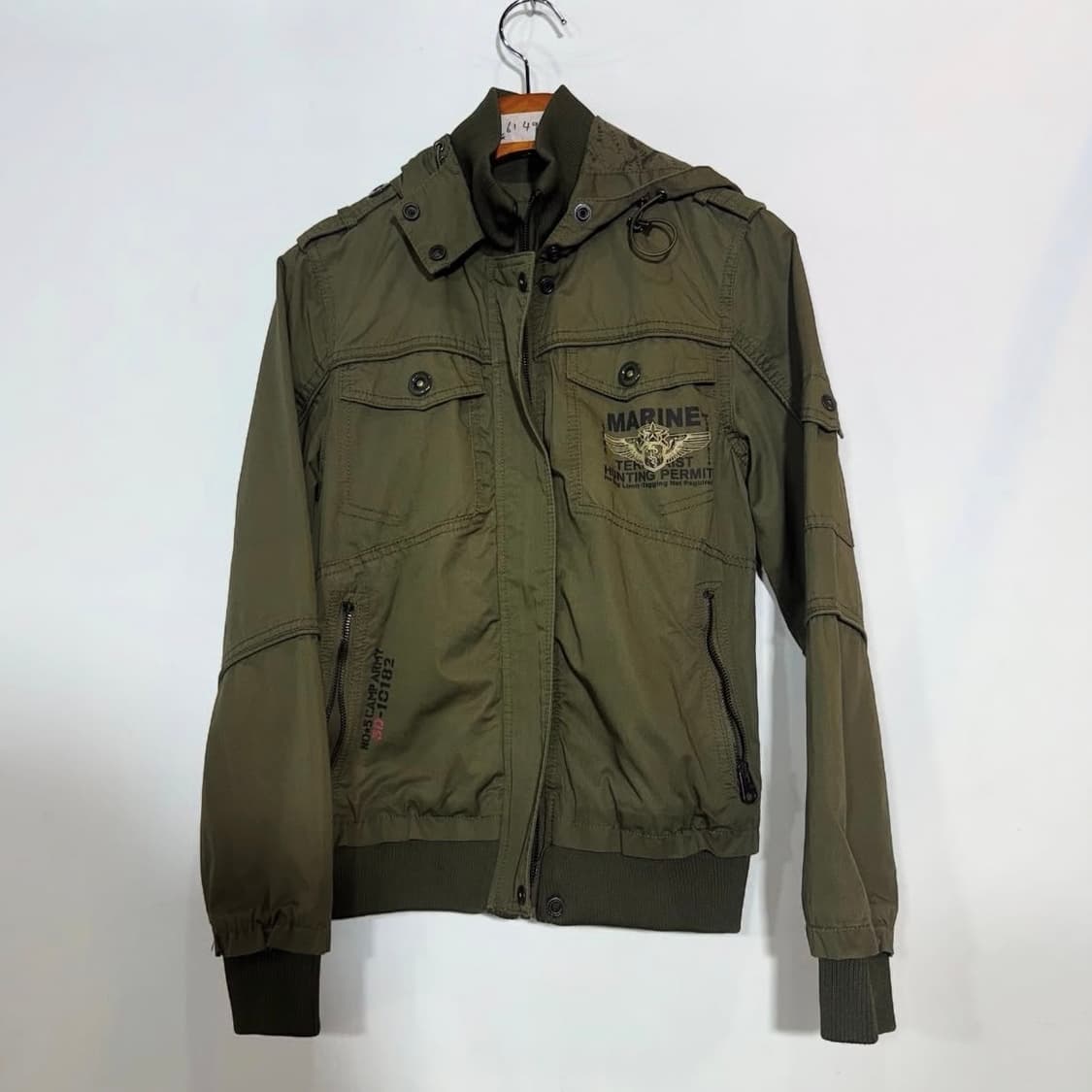 Army marine 밀리터리 카키 자켓 상품이미지7