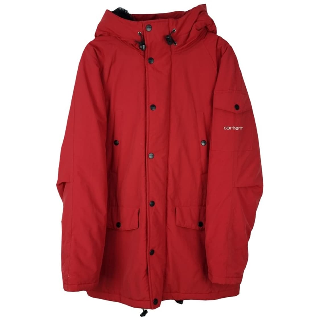 [CARHARTT] 칼하트 로고 패치 야상 패딩 레드 M16600 상품이미지2