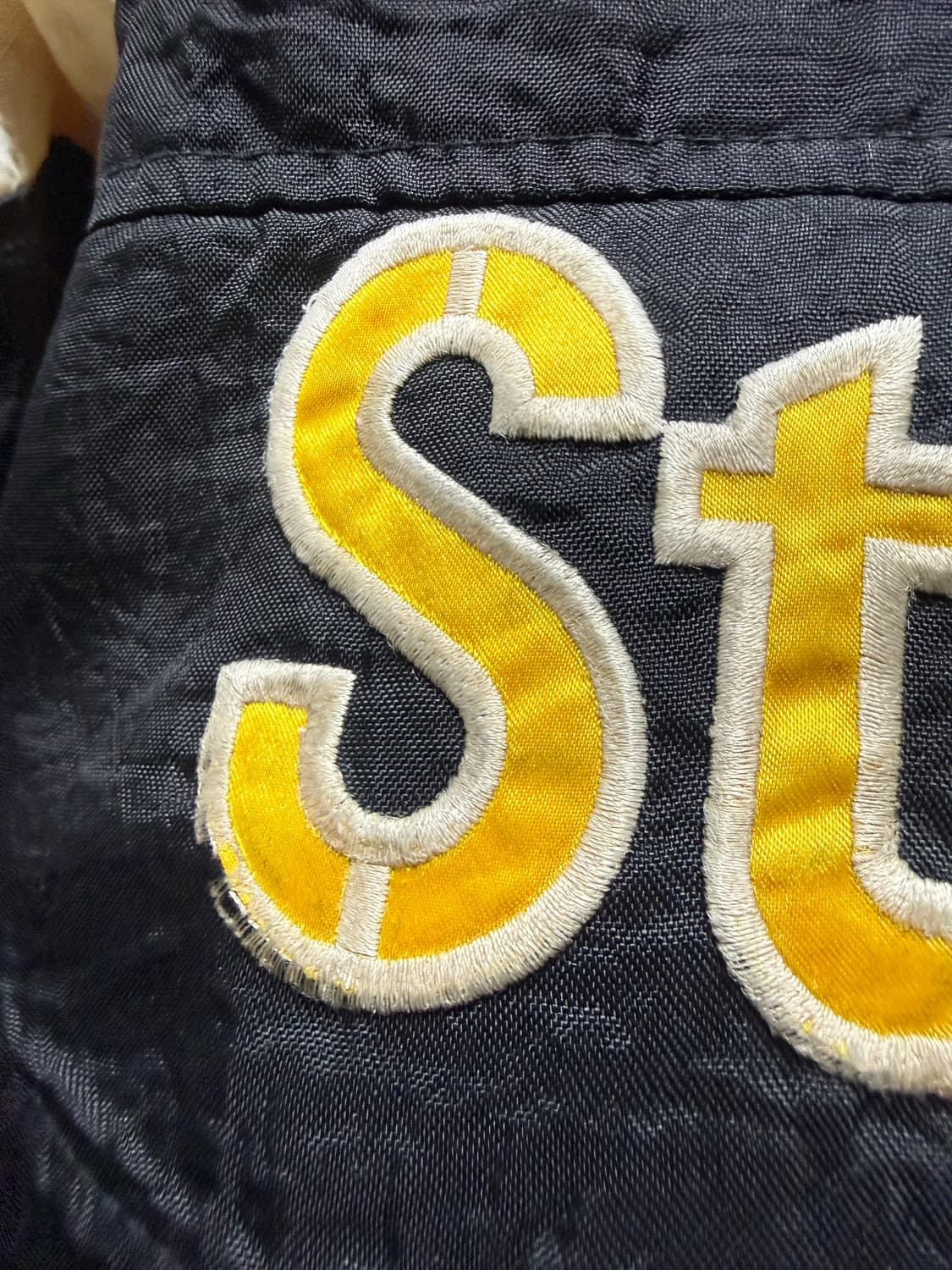 [L] 스타터 NFL 피츠버그 스틸러스 아노락 패딩 상품이미지4