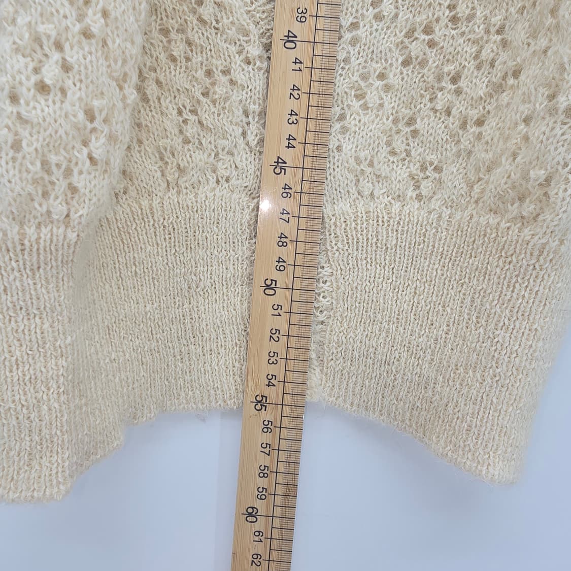 일본 빈티지 레이스 니트 가디건 상품이미지4