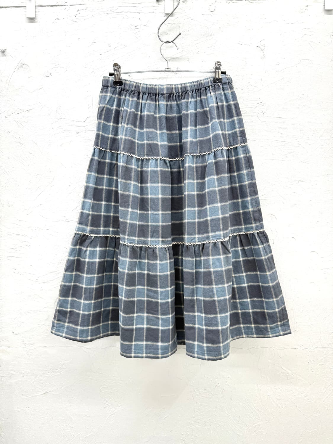 JPN 레이스 체크 스커트 상품이미지3