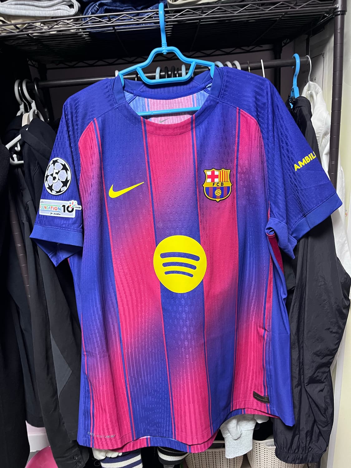 25-26 바르셀로나 레반도프스키 마킹 유니폼 상품이미지1