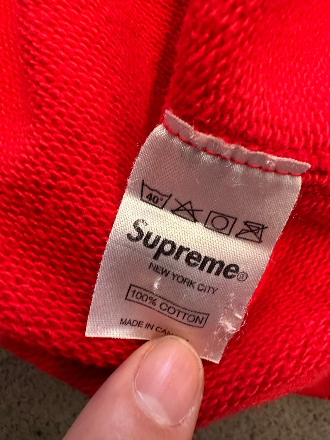 슈프림 2007 박스로고 스웻 대장급 처분  상품이미지5