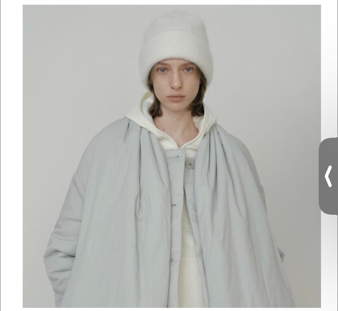 EPINGLER 에핑글러 앙고라 화이트 비니 상품이미지1