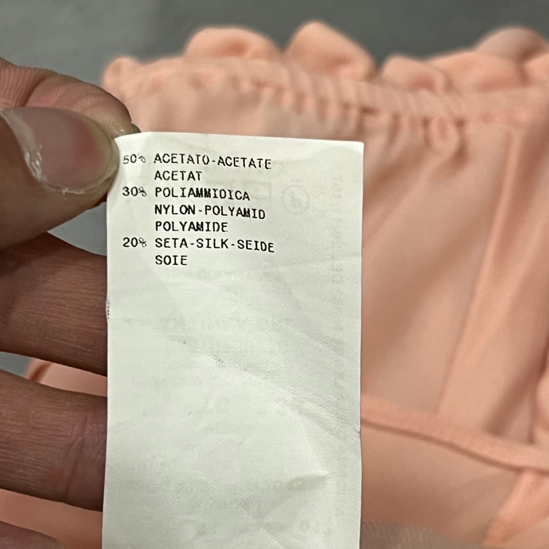  엠포리오 아르마니 셔링 하프 블라우스 y16194 상품이미지9