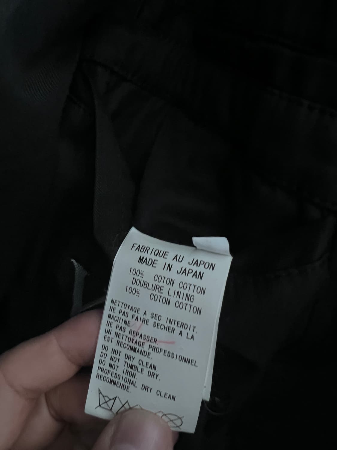 요지야마모토 Y’s / 블랙 트렌치코트 상품이미지9