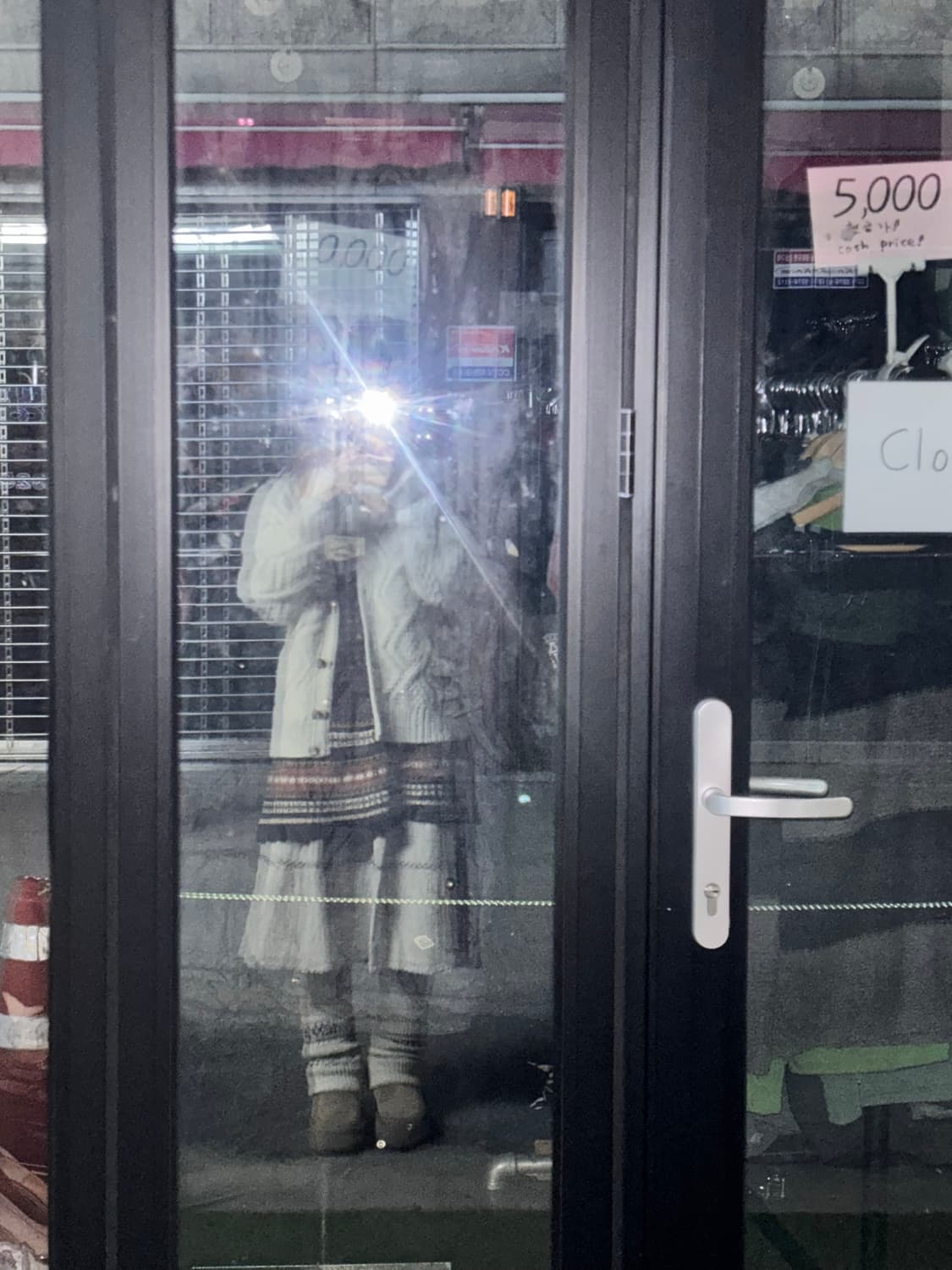 빈티지 모리 가디건 꽈배기 니트가디건 우드단추 아이보리 크림 상품이미지4