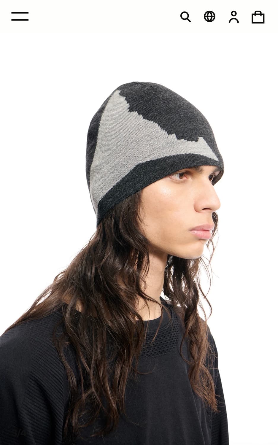 로아 x 아워레가시 로고 울 비니 상품이미지3