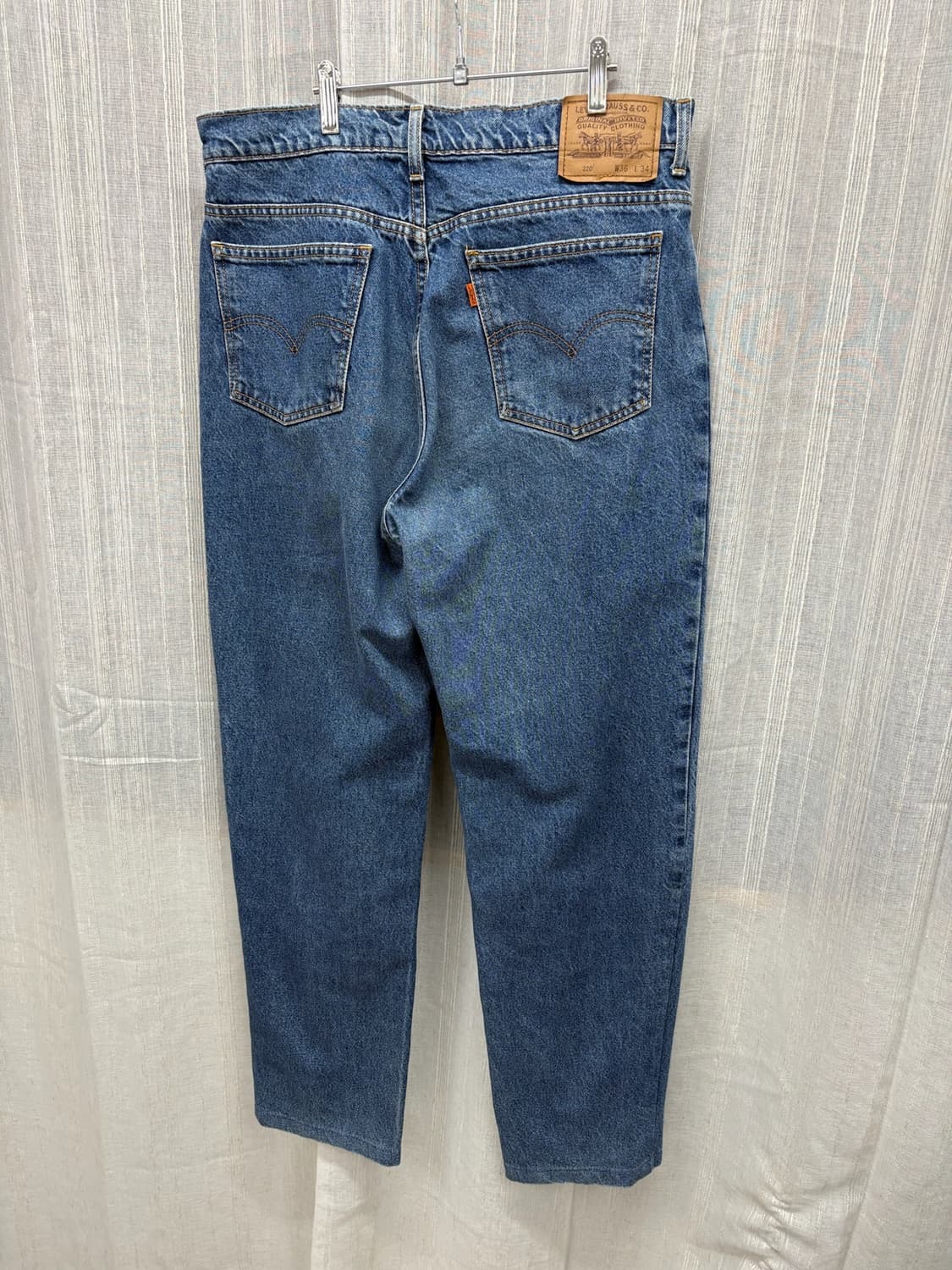 리바이스 220 클래식 빈티지 오렌지탭 데님 팬츠 상품이미지6