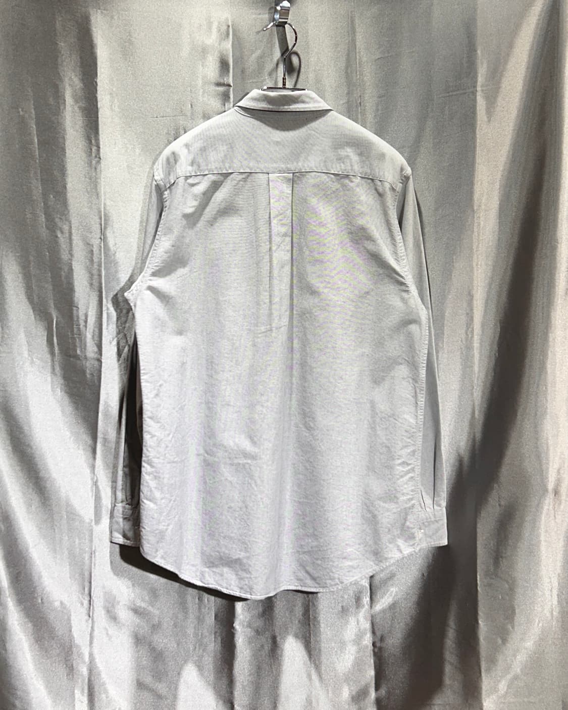 XL 폴로랄프로렌 우먼스 옥스포드 그레이 코튼 셔츠  상품이미지3