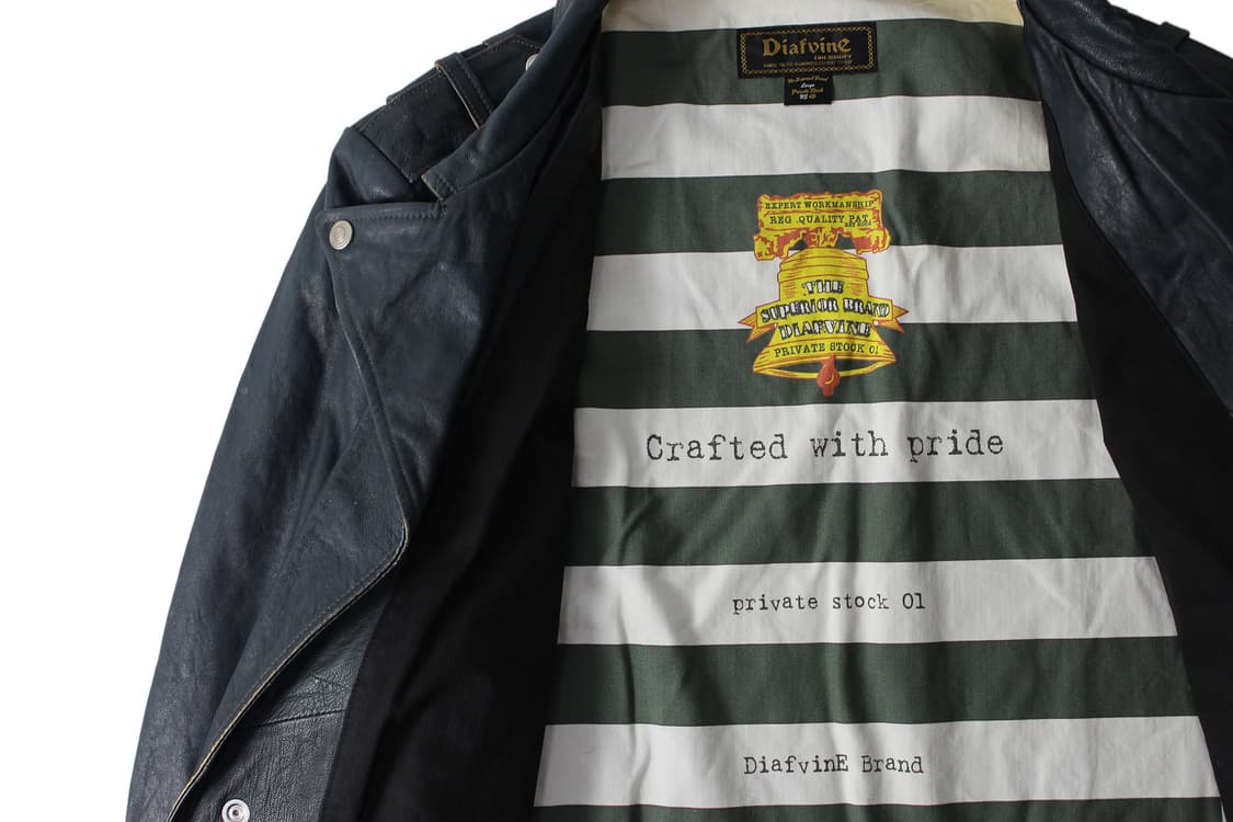 디아프바인 2WAY 램스킨 자켓 상품이미지4