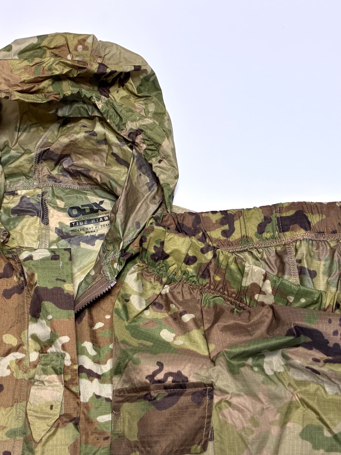 미군 레인수트 (105)투피스 세트 데드스탁 (상의, 하의) 우의 우비  상품이미지1