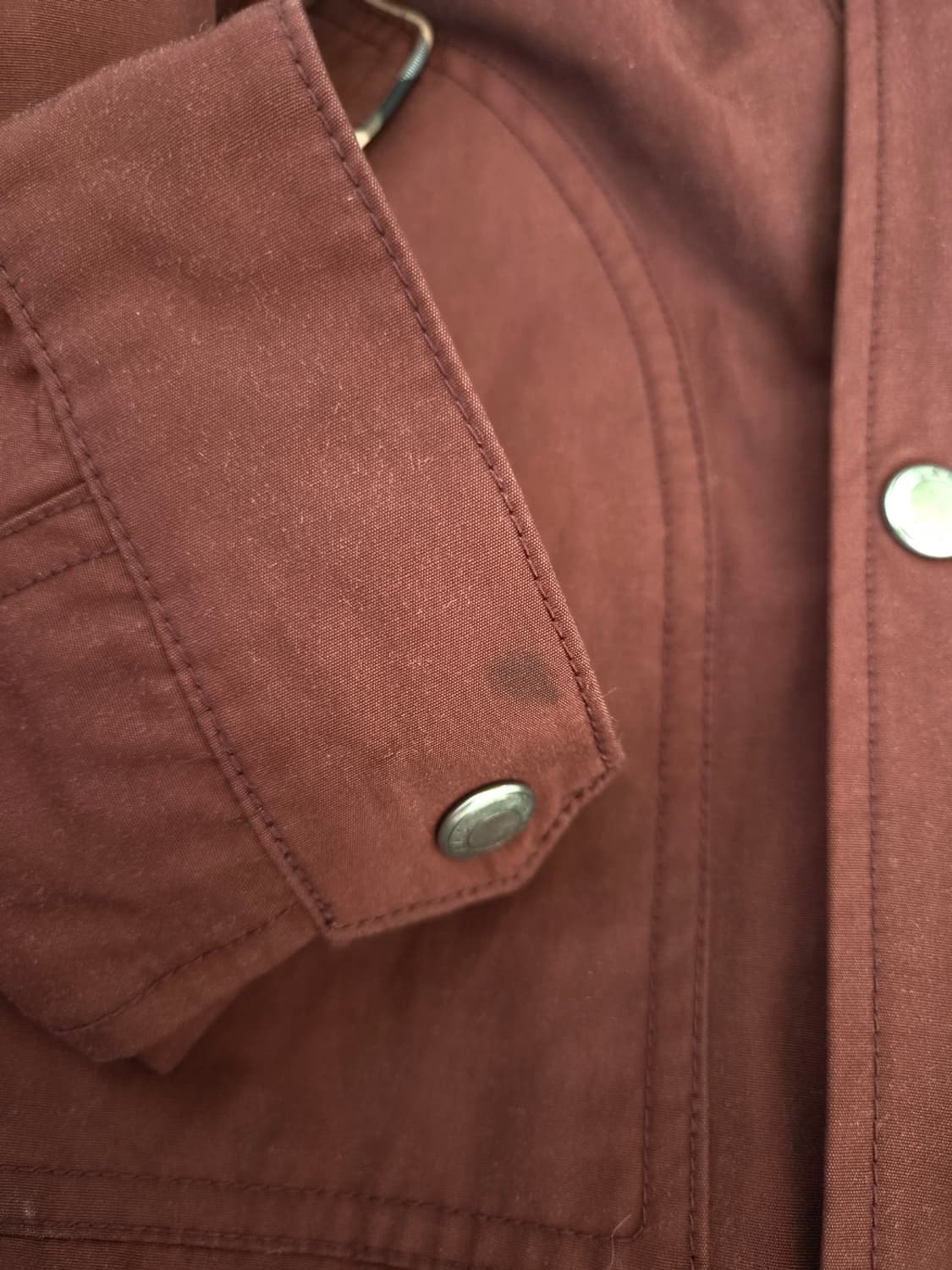 닥스 키즈 버건디트렌치코트 140(11Y)사이 상품이미지9