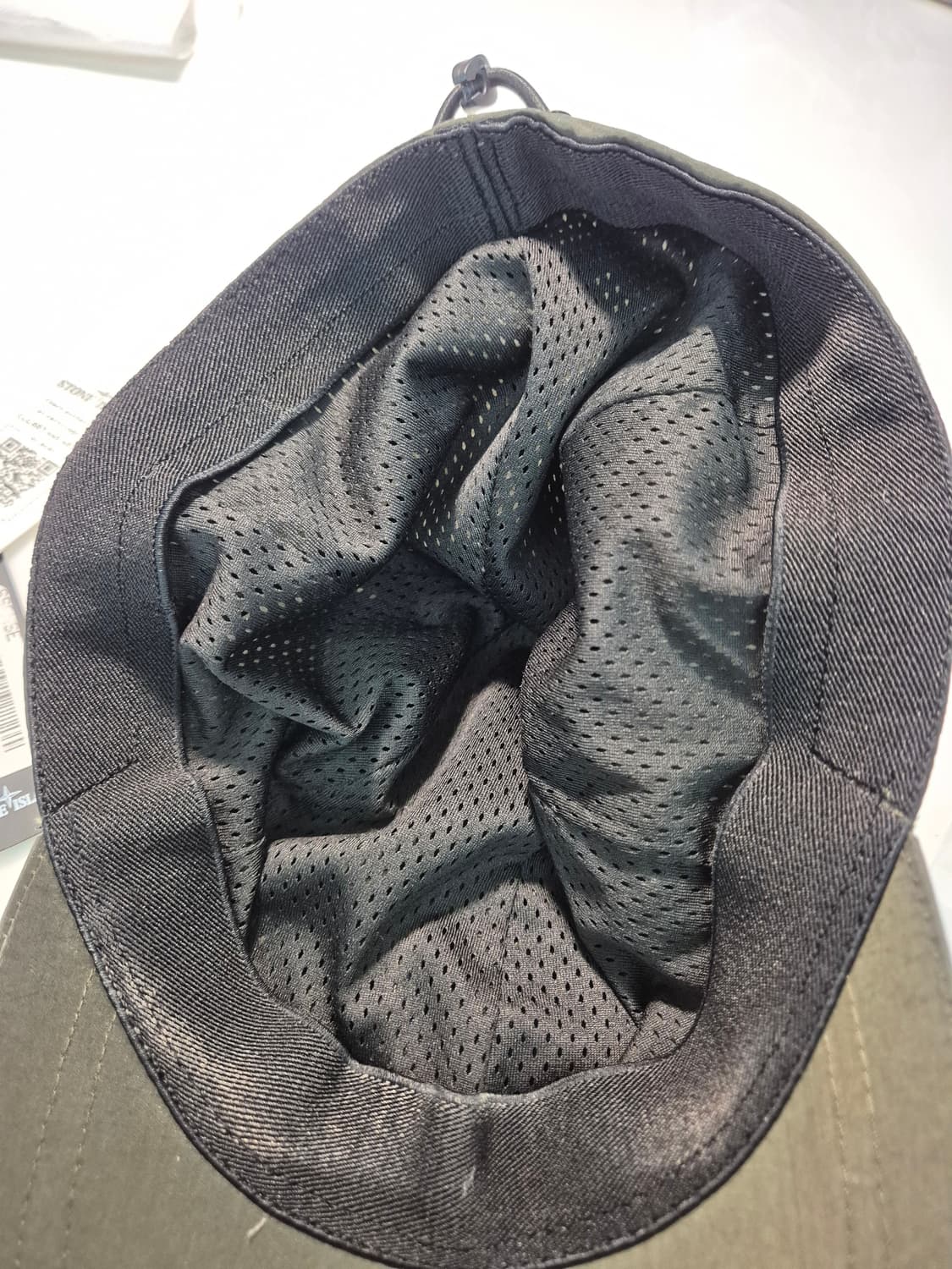 스톤아일랜드 나일론 캡 올리브 XL 상품이미지7