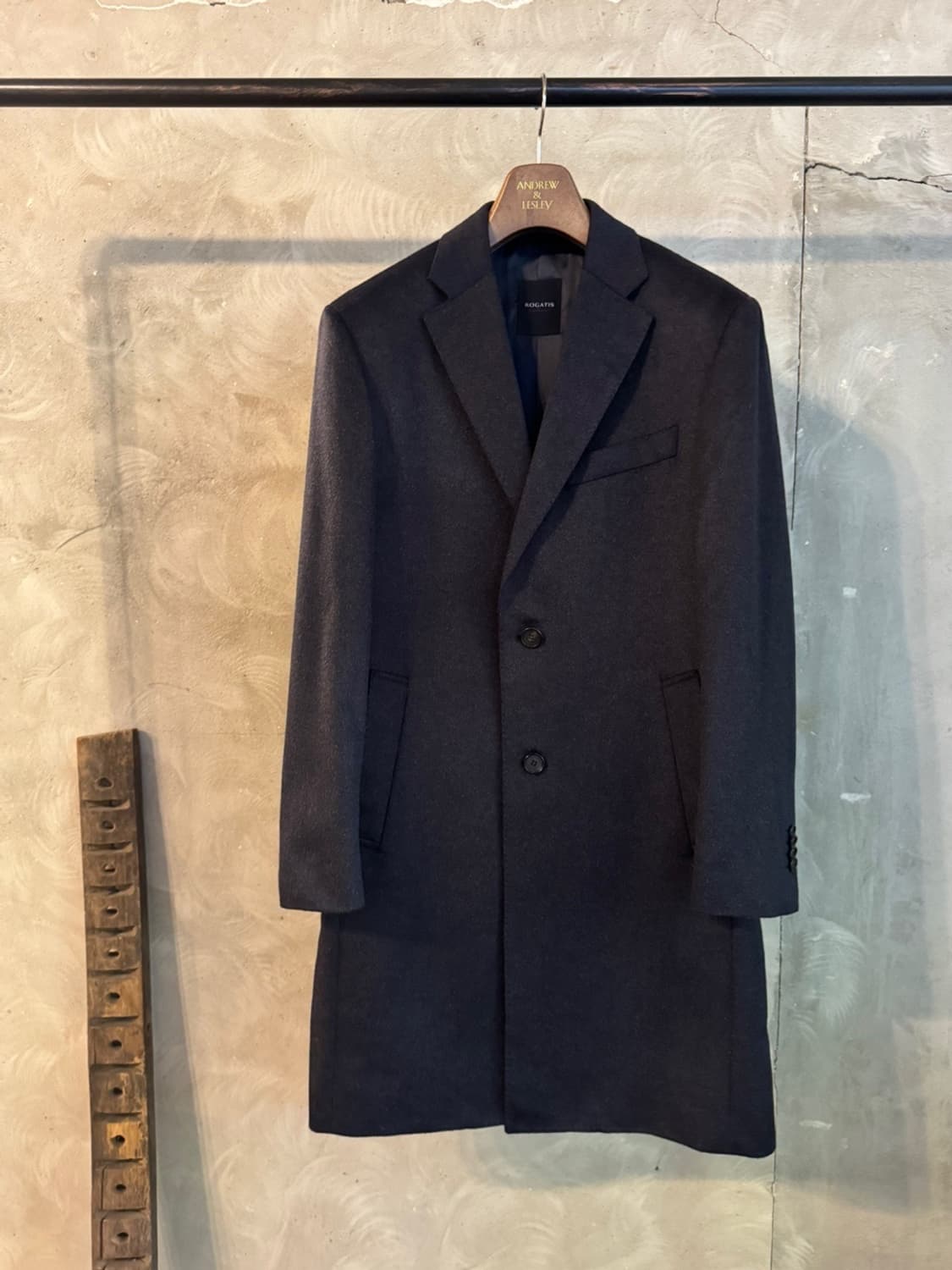 로가디스 컬렉션 캐시미어 체스터필드 코트 100 상품이미지10